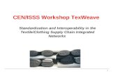 CEN/ISSS Workshop  Tex Weave