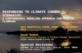 RESPONDING TO CLIMATE CHANGE SCENARIOS: A CARTOGRAPHIC MODELING APPROACH FOR SPATIAL  PLANNING