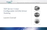 TOP Server 5 User Configurable (UCON) Driver Training