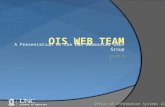 OIS Web Team