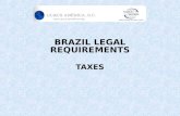 BRAZIL LEGAL REQUIREMENTS