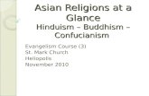 Asian Religions at a Glance Hinduism – Buddhism – Confucianism