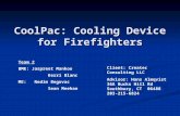 CoolPac: Cooling Device for Firefighters
