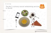 The  № 1  culinary social networking service In  Runet
