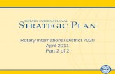 Rotary International District 7020 April 2011 Part 2 of 2