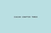 ISAIAH CHAPTER THREE