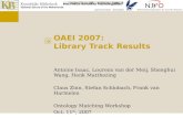 OAEI 2007: Library Track Results