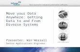 Move your Data Anywhere: Getting Data to and From Diverse Systems