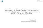 Driving Association Success With Social Media