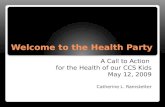 Welcome to the Health Party