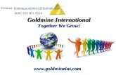 Goldmine International Together We Grow!