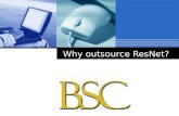 Why outsource ResNet?