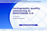 Cartographic quality contouring in PHOTOMOD 5.0