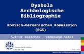 Dyabola Archäologische Bibliographie Römisch-Germanischen Kommission (RGK)