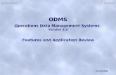 ODMS O perations  D ata  M anagement  S ystems Version 3.0