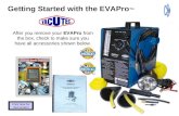 Getting Started with the EVAPro ™
