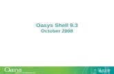 Oasys Shell 9.3 October 2008