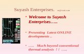 Suyash Enterprises.   se@vsnl