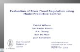 Evaluation of River Flood Regulation using Model Predictive Control