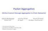 Packet Aggregation (Online  Control Message Aggregation in Chain  Networks)