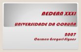 AEDEAN XXXI UNIVERSIDADE  DA CORUÑA 2007 Carmen  Gregori -Signes