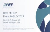 Best of HCV From AASLD  2013