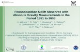 Fennoscandian Uplift Observed with Absolute Gravity Measurements in the Period 1991 to 2003