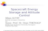 Spacecraft Energy Storage and Attitude Control