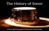The History of Sonor