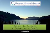 Crises in Europe: A Sunset or a Dawn?
