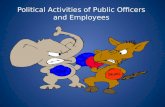 Political Activities of Public Officers  and Employees