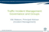 Traffic Incident Management Governance and Groups