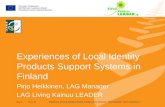 Experiences of Local Identity Products Support Systems in Finland