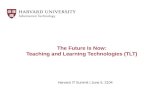 The Future Is Now: Teaching and Learning Technologies (TLT)