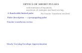 Pulse description --- a propagating pulse