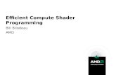Efficient Compute Shader Programming