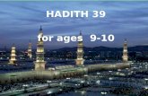 HADITH 39 for  ages   9-10