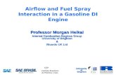 Airflow and Fuel Spray Interaction in a Gasoline DI Engine