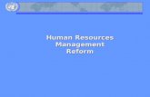 Human Resources Management Reform