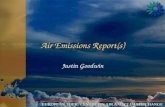 Air Emissions Report(s)