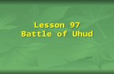 Lesson 97 Battle of Uhud