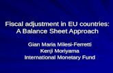Fiscal adjustment in EU countries: A Balance Sheet Approach