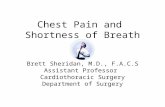 Chest Pain and  Shortness of Breath