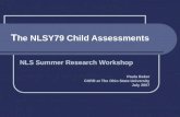 T he NLSY79 Child Assessments