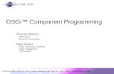 OSGi™ Component Programming