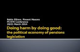 Doing harm by doing good:  the political economy of pensions legislation