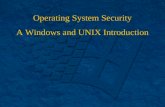 Operating System Security A Windows and UNIX Introduction