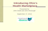 Introducing Ohio’s  Health Marketplace