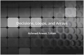 Decisions, Loops, and Arrays