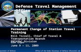 Permanent Change of Station Travel Training
